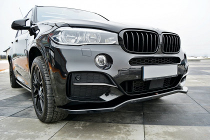 Spojler pod přední nárazník lipa V.1 BMW X5 F15 M50d 2013-2018 carbon look