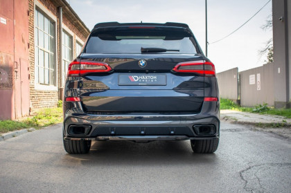 Prodloužení střešního spojleru BMW X5 G05 M-pack 2018-  černý lesklý plast