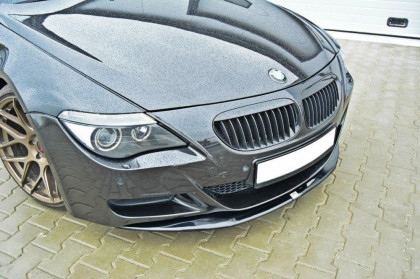 Spojler pod přední nárazník lipa V.1 BMW M6 E63 2005- 2010  carbon look