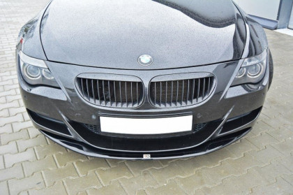 Spojler pod přední nárazník lipa V.1 BMW M6 E63 2005- 2010  carbon look