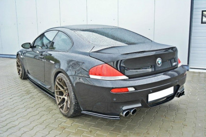 Splittery zadní boční BMW M6 E63 2005- 2010 carbon look