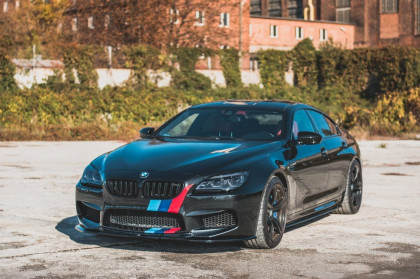 Spojler pod přední nárazník lipa V.2 BMW M6 GRAN COUPÉ (F06) 2012- 2014 carbon look