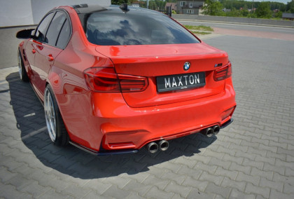 Splittery zadní boční BMW M3 F80 2014- černý lesklý plast