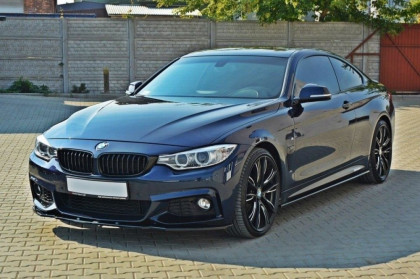 Prahové lišty BMW 4 F32 M-PACK 2013 - carbon look