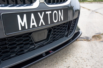 Spojler pod přední nárazník lipa V.3 BMW 3 G20 M-pack 2019- černý lesklý plast