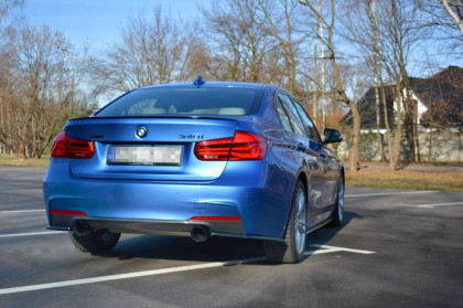 Splittery zadní boční BMW 3-SERIES F30 M-SPORT (2015-2018) carbon look