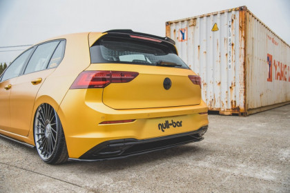 Podspoiler zadního nárazníku VW Golf 8 2019- černý lesklý plast