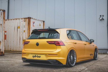 Podspoiler zadního nárazníku VW Golf 8 2019- černý lesklý plast