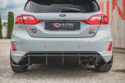 Splittery zadní boční Ford FIesta Mk8 ST carbon look