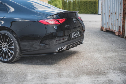 Prodloužení spoileru Mercedes-Benz CLS AMG-Line C257  černý lesklý plast