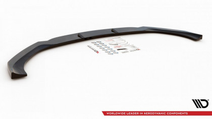 Spojler pod nárazník lipa V.2 Mercedes-Benz CLS AMG-Line C257 černý lesklý plast