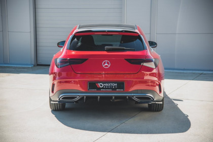 Prodloužení spoileru Mercedes-Benz CLA Shooting Brake AMG-Line (X118) černý lesklý plast