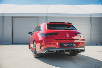 Prodloužení spoileru Mercedes-Benz CLA Shooting Brake AMG-Line (X118) černý lesklý plast