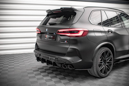 Splittery zadní boční BMW X5M F95 textura ABS