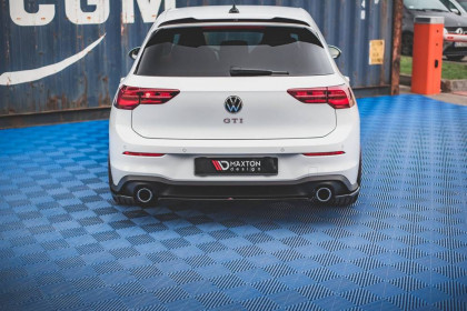 Spoiler zadního nárazníku Volkswagen Golf 8 GTI černý lesklý plast