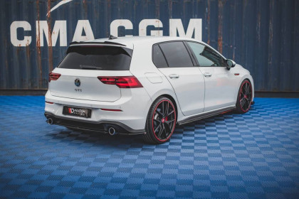 Splittery zadní boční Volkswagen Golf 8 GTI carbon look