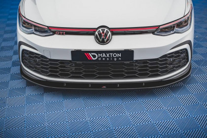 Spojler pod nárazník lipa Volkswagen Golf 8 GTI černý lesklý plast