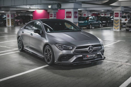 Prahové lišty Mercedes-AMG CLA 35 / 45 C118 černý lesklý plast