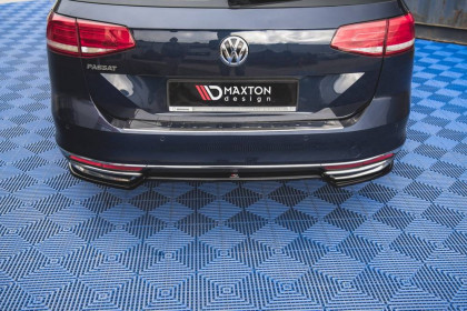 Spoiler zadního nárazníku Volkswagen Passat B8 carbon look