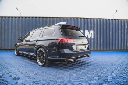 Spoiler zadního nárazníku Volkswagen Passat B8 carbon look