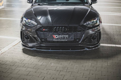 Spojler pod nárazník lipa V.2 Audi RS5 F5 Facelift carbon look