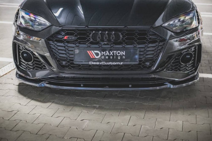 Spojler pod nárazník lipa V.2 Audi RS5 F5 Facelift carbon look