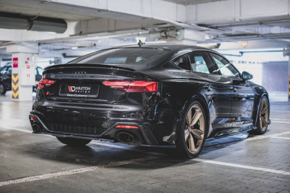 Difuzor zadního nárazníku Audi RS5 F5 Facelift carbon look