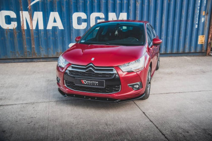 Spojler pod nárazník lipa Citroen DS4 černý lesklý plast