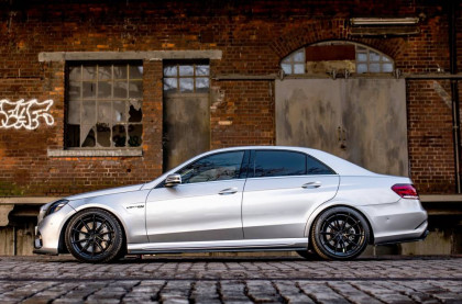 Prahové lišty Mercedes-Benz E63 AMG Sedan W212 Facelift carbon look