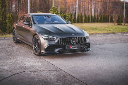 Spojler pod nárazník lipa V.2 Mercedes-AMG GT 53 4-Door Coupe černý lesklý plast