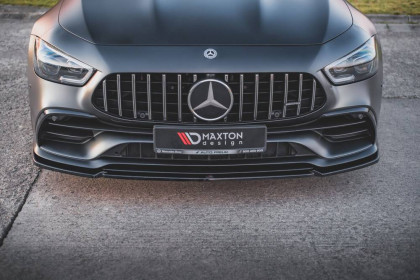 Spojler pod nárazník lipa V.2 Mercedes-AMG GT 53 4-Door Coupe černý lesklý plast