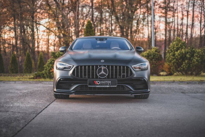 Spojler pod nárazník lipa V.2 Mercedes-AMG GT 53 4-Door Coupe černý lesklý plast