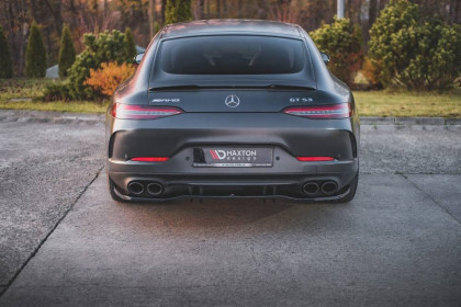 Spoiler zadního nárazníku Mercedes-AMG 53 4 Door Coupe se žebry carbon look