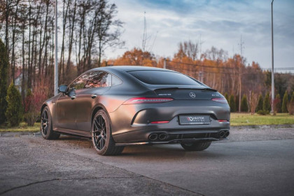 Spoiler zadního nárazníku Mercedes-AMG 53 4 Door Coupe se žebry carbon look