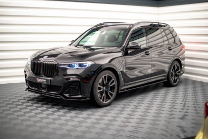 Prahové lišty BMW X7 M G07 carbon look