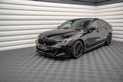 Spojler pod nárazník lipa BMW 6 GT G32 M-Pack černý lesklý plast