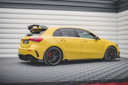 Prahové lišty + Flaps V.2 Mercedes-AMG A45 S carbon look