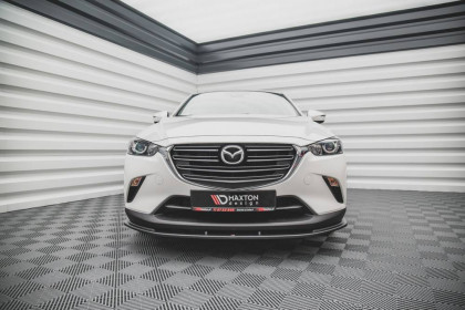 Spojler pod nárazník lipa V.1 Mazda CX-3 černý lesklý plast