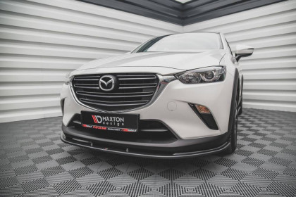 Spojler pod nárazník lipa V.1 Mazda CX-3 černý lesklý plast