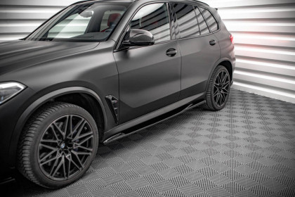 Prahové lišty BMW X5M F95 textura ABS