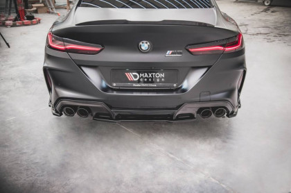 Spoiler zadního nárazníku BMW M8 Gran Coupe F93 černý lesklý plast