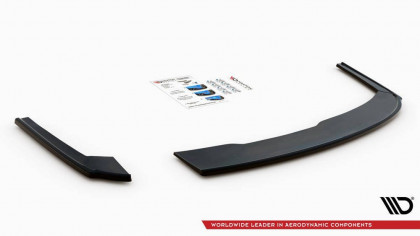 Spoiler zadního nárazníku V.2 Audi A4 S-Line B9 carbon look