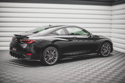 Prahové lišty Infiniti Q60 S Mk2 carbon look