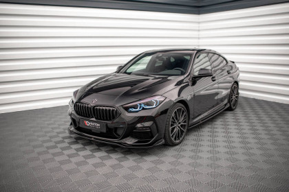 Spojler pod nárazník lipa V.3 BMW 2 Gran Coupe M-Pack F44 černý lesklý plast