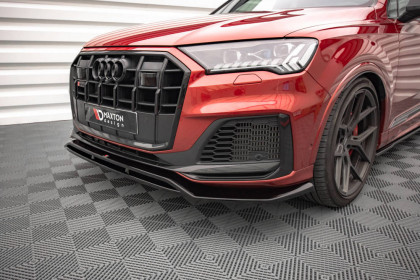 Spojler pod nárazník lipa Audi SQ7 Mk2 (4M) Facelift carbon look