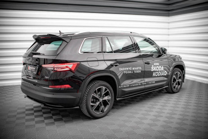 Prahové lišty Škoda Kodiaq Mk1 Facelift carbon look