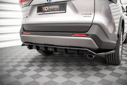 Spoiler zadního nárazníku Toyota RAV4 Mk5 carbon look