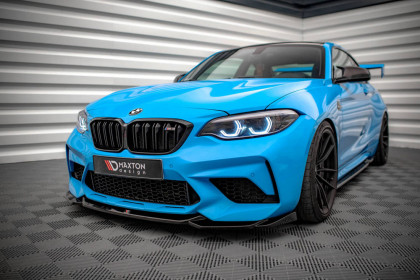 Spojler pod nárazník lipa V.1 BMW M2 Competition F87 černý lesk