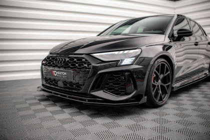 Street pro spojler pod nárazník lipa V.1 Audi RS3 Sportback 8Y + flaps