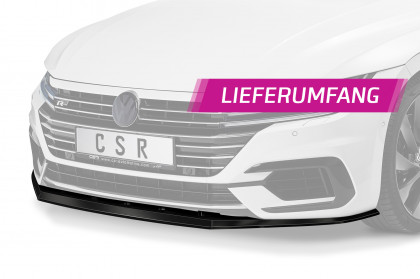 Spoiler pod přední nárazník CSR CUP - VW Arteon R-line carbon look matný